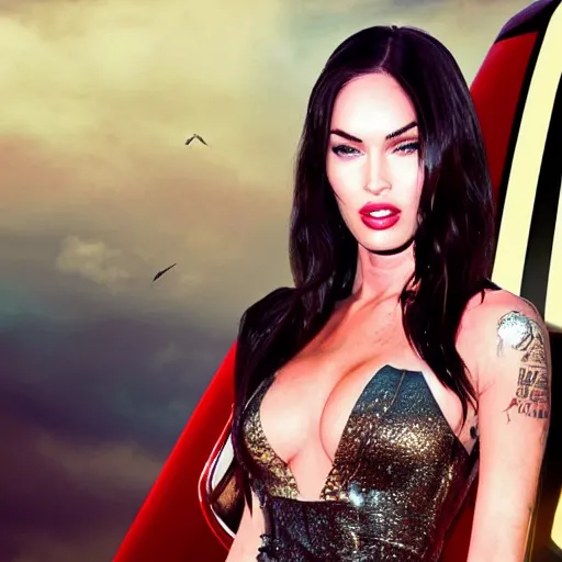 Prompt: megan fox as a transformer