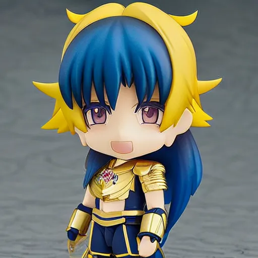 Prompt: nendoroid of pegasus seiya