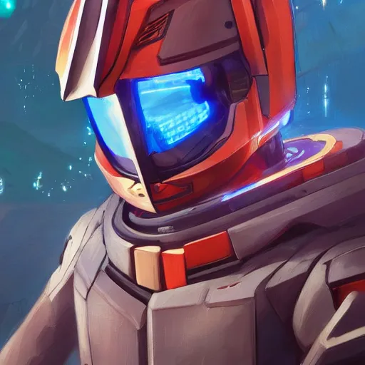 Prompt: a portrait of a stunning beautiful elite gundam pilot, with an intricate, detailed, urban inspired hiphop afro futuristic helmet, vector behance hd jesper ejsing, rhads, makoto shinkai, lois van baarle, ilya kuvshinov, rossdraws, hd, 3 2 k, ilya kuvshinov, gustav klimt