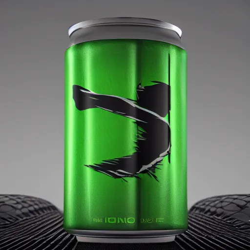 Image similar to new design aluminum can monster energy, 8k, octane render, cinematic light, harmony, ultra quality