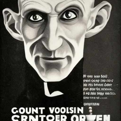 Image similar to count orlok advertisement for sunscreen