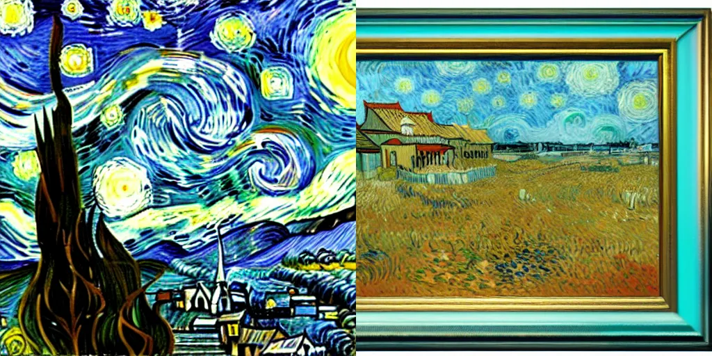 Prompt: Never before seen painting of van Gogh