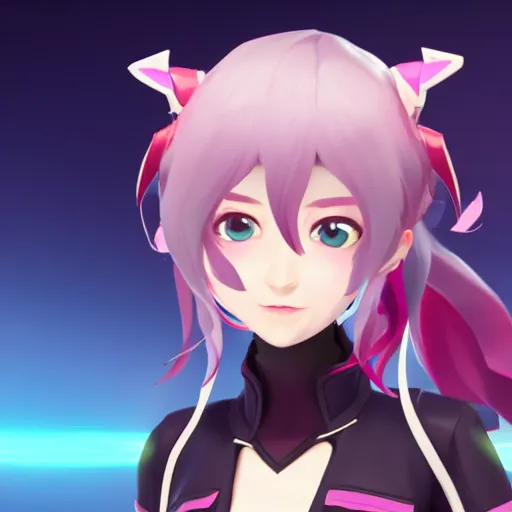 Image similar to a young girl with the appearance of pardofelis from honkai impact 3 rd, design, honkai impact 3 rd, 4 k, maya, octane