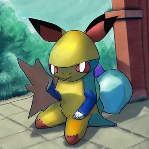 Prompt: homeless pokemon photorealistic