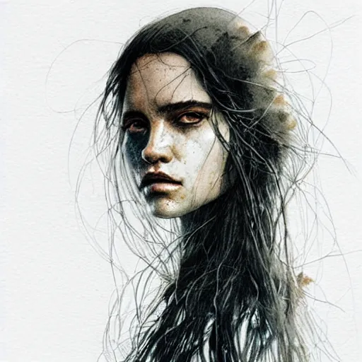 Image similar to medium portrait soft light, by killian eng and conrad roset, inspired by pirates of the caribbean, etching, fine, sharp high detail,