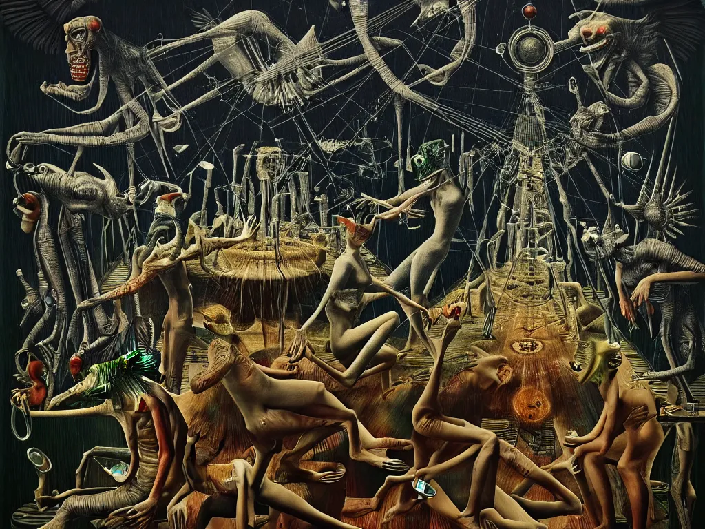 Prompt: highly detailed photo of final judgment, trending on deviantart, neo surrealism, sharp focus, octane, masterpiece, art by max ernst