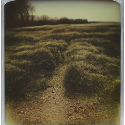 Image similar to polaroid of rohirrim by Tarkovsky