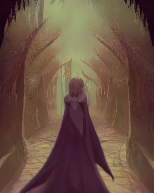 Image similar to infinitely detailed concept art of angel elegantly clothed strolling through a peaceful path, artstation!! / pixiv!!! infinitely detailed, mall dream world, in a mall with alot of stores and neon signs, scenery art concept, dream magical, dream scenery art, dream lighting, full - body majestic angel