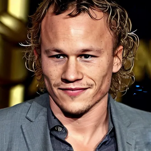 Image similar to heath ledger at 4 3 years old