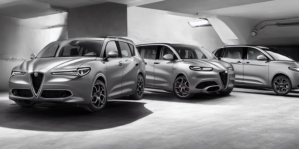 Prompt: “2022 Alfa Romeo Minivan”