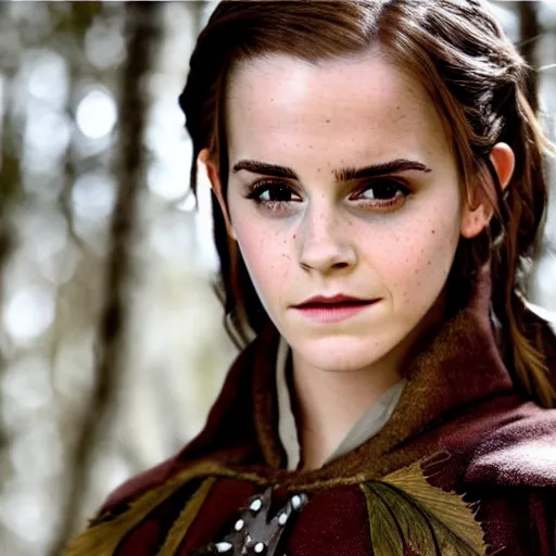 Image similar to emma watson as a wood elf