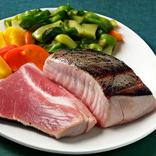 Image similar to dolphin tuna steak