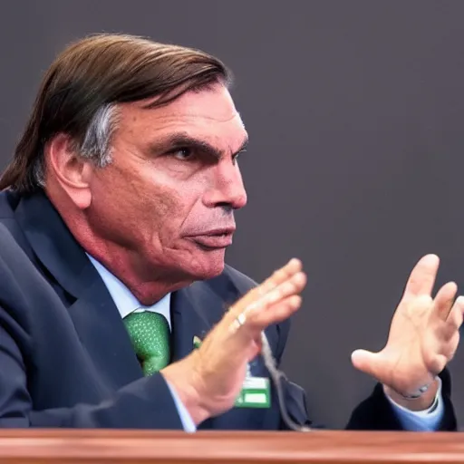 Prompt: bolsonaro asking knuckles the way, hyperrealism, 8k,