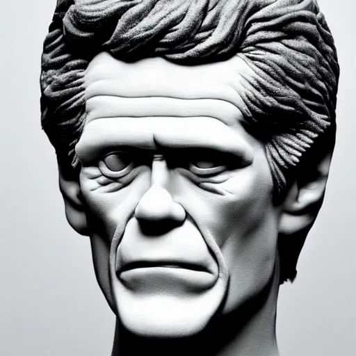 Prompt: foam made of willem dafoe : intricate, elegant, highly detailed, centered, smooth, sharp focus,