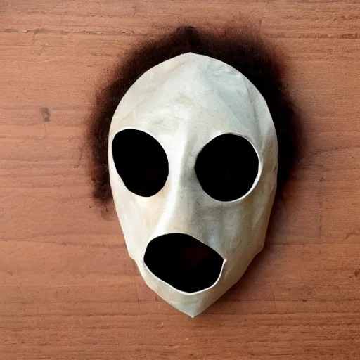 Image similar to handmade cultist mask