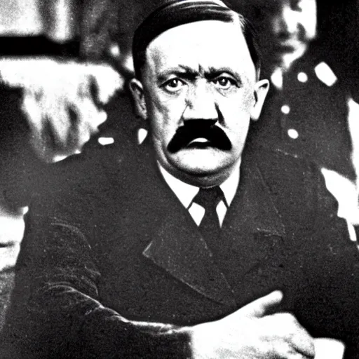 Prompt: Hitler in the style of Jim Henson's muppets, photo, high definition