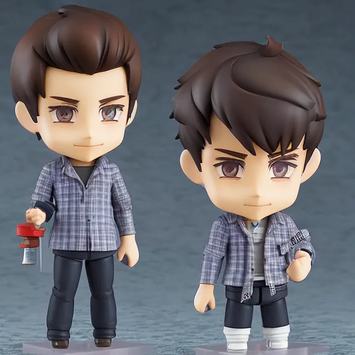 Image similar to John Mayer, An anime Nendoroid of John Mayer, figurine, detailed product photo