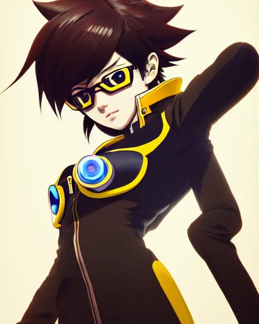 The Colorful Characters Of Overwatch Overwatch tracer, Character art, Tracer  art, jojo reference overwatch 