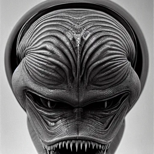 Image similar to portrait of alien visitor, highly detailed, sharp focus, 50mm canon 1.4, award winning photograph by Yousuf Karsh