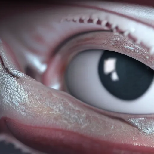 Image similar to bugs crawling out of ultrarealistic human eye, close up,, ultra realistic, horror, hyper detailed, sharp focus, ray tracing, terrifying, horrifying, octane render