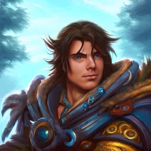 Prompt: varian wrynn listening to phonk music, dmitry prozorov style, artstation, extremely detailed, 8 k, high quality, beatufil painting