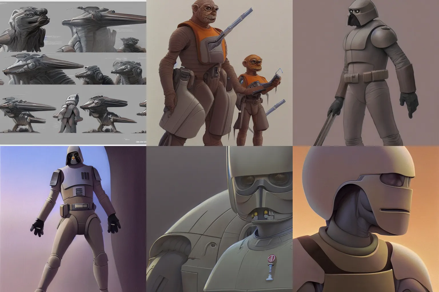 Prompt: concept art by Ralph McQuarrie, highly detailed, ultra detailed, ultra realistic, trending on artstation
