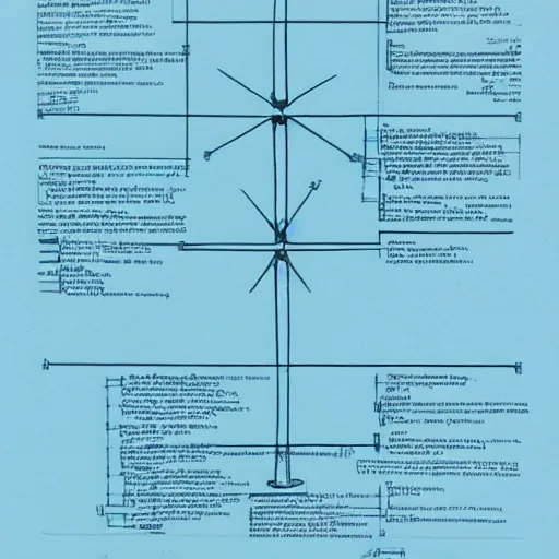 Prompt: blueprint of the meaning of life