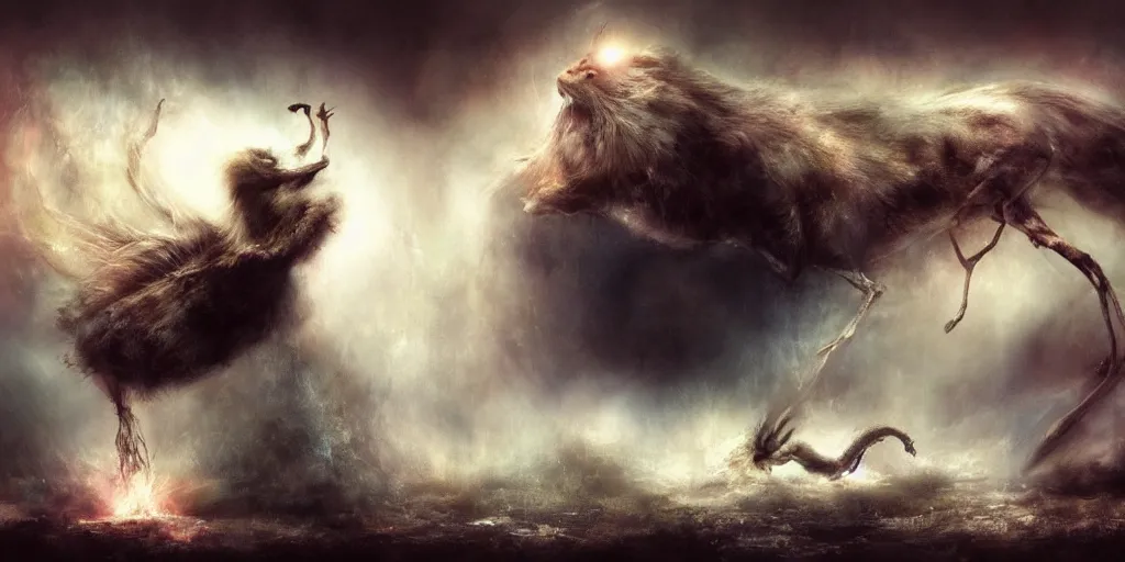 Image similar to The end of the universe, by ryohei hase