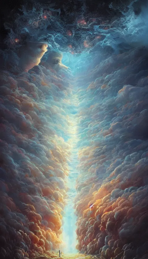 Image similar to the end of the world, by sam spratt