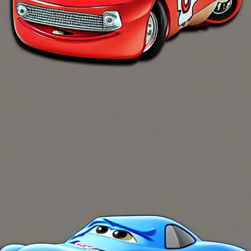 Prompt: Ebay listing of lighting mcqueen being sold online, Car on sale, Ebay website, lightning mcqueen being sold online, screenshot of a website with a car in it, windows 7