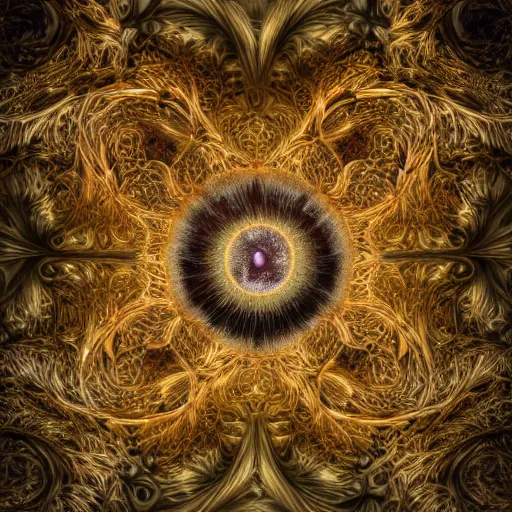 Image similar to human, flowers, mandelbrot fractal, veins, arteries, intricate, golden ratio, full frame, microscopic, elegant, highly detailed, ornate, ornament, sculpture, elegant , luxury, beautifully lit, ray trace, unreal, eye fish lens, 3d, PBR, in the style of peter Gric and Romero Ressendi