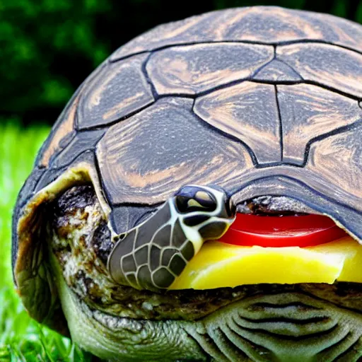 Image similar to cheeseburger turtle