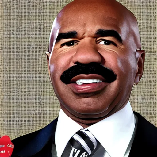 Prompt: Steve harvey on a dollar bill