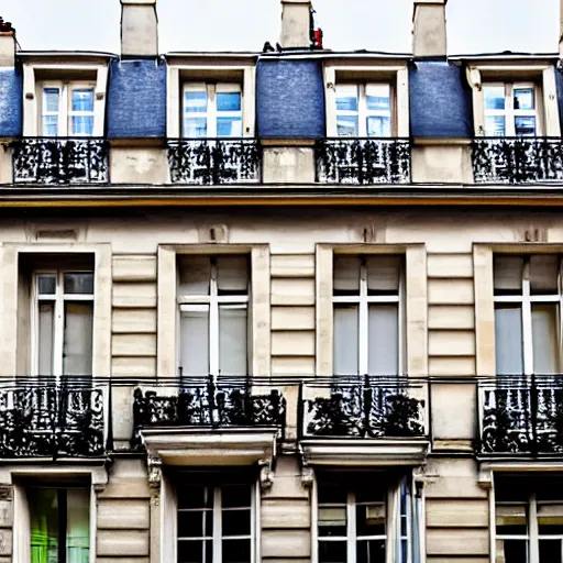 Image similar to a house in paris