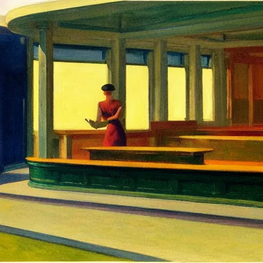 Image similar to Campbells by Edward hopper