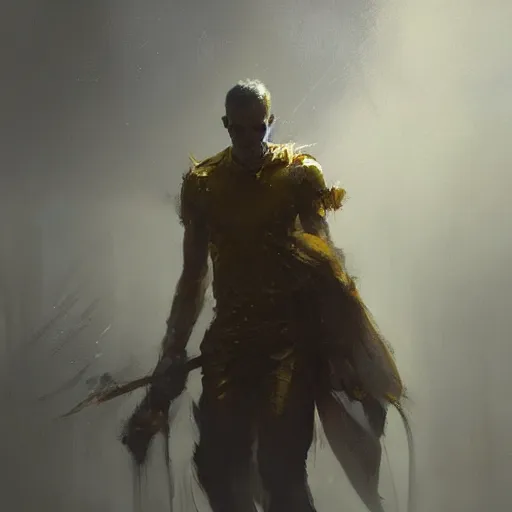 Image similar to the yellow king, dramatic light, painted by stanley lau, painted by greg rutkowski, painted by stanley artgerm, digital art, trending on artstation