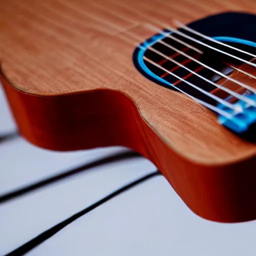 Image similar to ukulele closeup