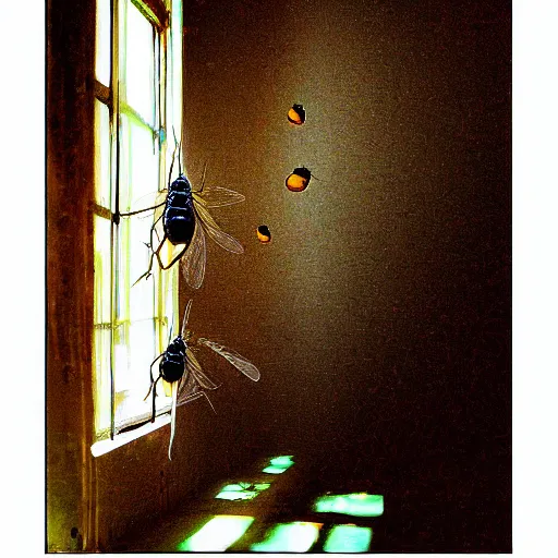 Image similar to a fly living inside the mind of a person. photography