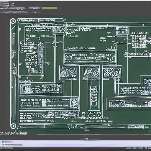 Prompt: most complex electronic schematic