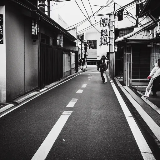 Image similar to japanese street, japanese urban street photography