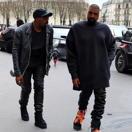 Prompt: What did Kanye see in Paris?