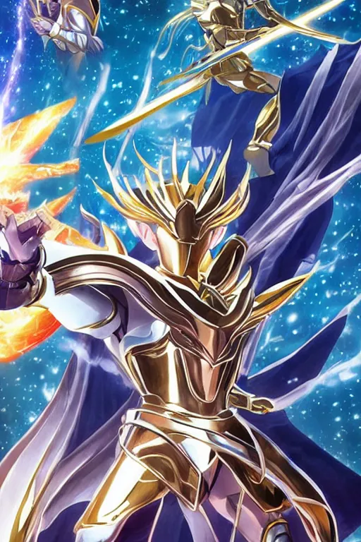 Image similar to 2 0 2 2 knights of the zodiac saint seiya battle for sanctuary hero suit armor comics mask minimalist verytoon nautiljon animes toei animation namco bandai, art by artgerm and greg rutkowski and magali villeneuve