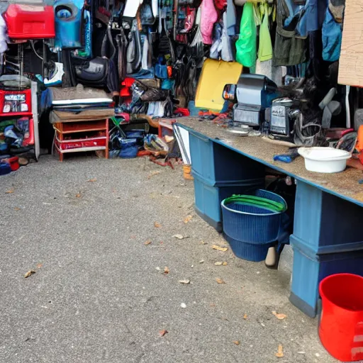 Image similar to garage sale