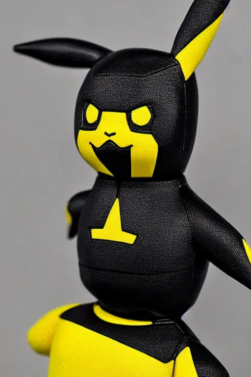 Image similar to pikachu terminator, intricate details. front on, symmetrical. industrial design. good design award, innovative product concepts, most respected design