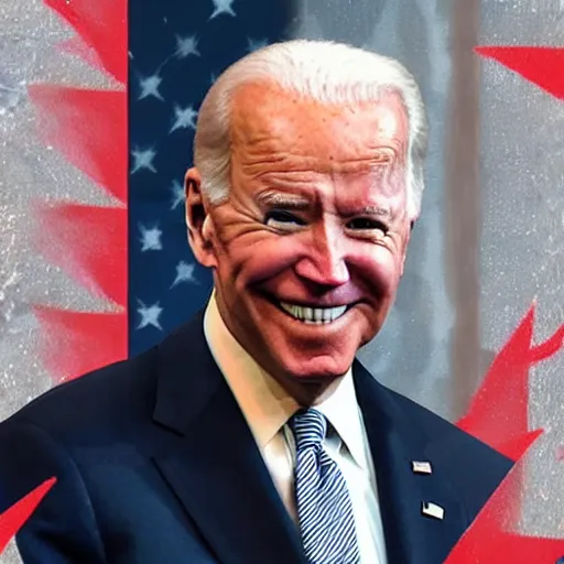 Prompt: joe Biden at a Dorian Electra concert