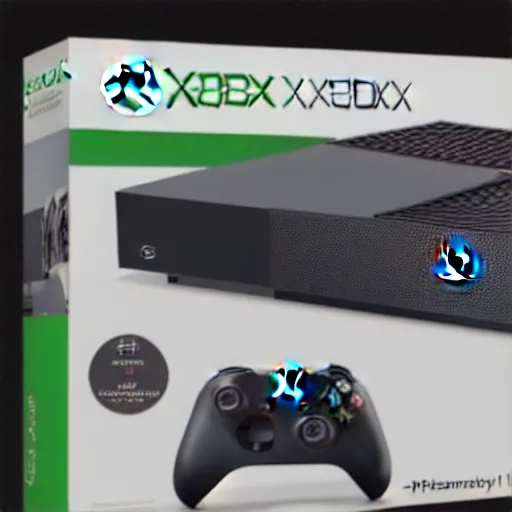 Image similar to xbox x playstation 5 hybrid console