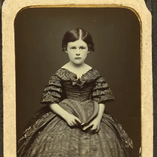 Image similar to photo of a beautiful and young princess, circa 1 8 6 1