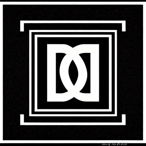 Image similar to black and white minimal animal symbol by karl gerstner, monochrome, 8 k scan, centered, symetrical, satisfying, bordered