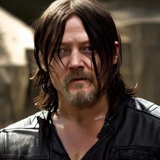 Image similar to Norman Reedus as Jesus