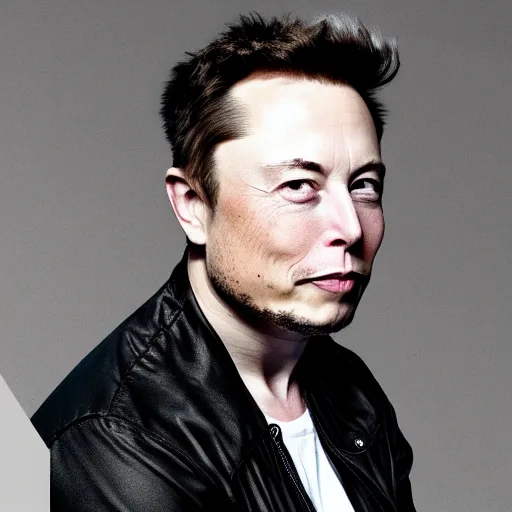 Prompt: beautiful elon musk portrait